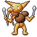 Alakazam pixel-art sprite