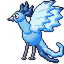 Articuno pixel-art sprite