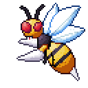Beedrill pixel-art sprite