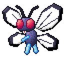 Butterfree pixel-art sprite