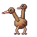 Doduo pixel-art sprite