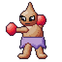 Hitmonchan pixel-art sprite