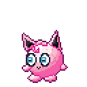 Jigglypuff pixel-art sprite