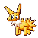 Jolteon pixel-art sprite