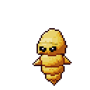 Kakuna pixel-art sprite