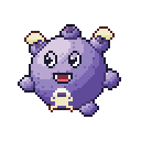 Koffing pixel-art sprite