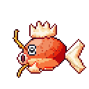 Magikarp pixel-art sprite