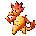 Magmar pixel-art sprite