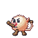 Mankey pixel-art sprite