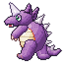 Nidoking pixel-art sprite