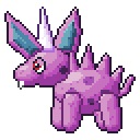 Nidorino pixel-art sprite