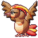 Pidgeot pixel-art sprite