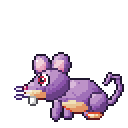 Rattata pixel-art sprite