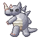 Rhydon pixel-art sprite