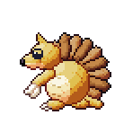 Sandslash pixel-art sprite