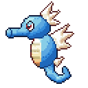 Seadra pixel-art sprite