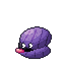 Shellder pixel-art sprite