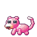 Slowpoke pixel-art sprite