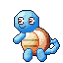 Squirtle pixel-art sprite