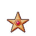 Staryu pixel-art sprite