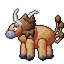 Tauros pixel-art sprite