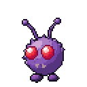 Venonat pixel-art sprite