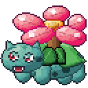 Venusaur pixel-art sprite
