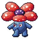 Vileplume pixel-art sprite