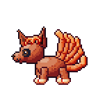 Vulpix pixel-art sprite