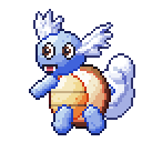 Wartortle pixel-art sprite